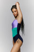 Sarda Mendieta Swimsuit Boat Neck Padded